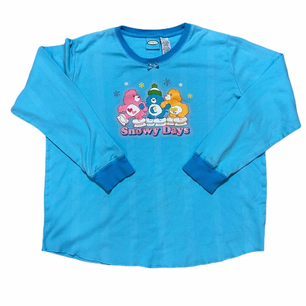 Vintage Care Bears 2005 “Snowy Days” Longsleeve